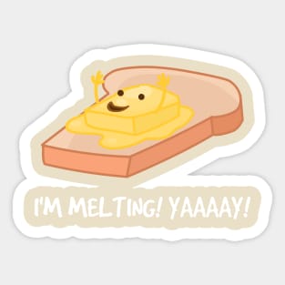 I'm melting! Sticker